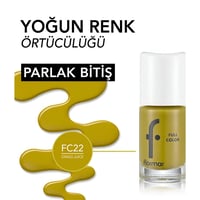 فلورمار طلاء اظافر 8مل فل كلور 22