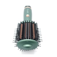 فرشاة شعر حراري مصففة ومملسة 2 في 1 1000 واط يعمل...