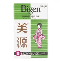 صبغة شعر بودرة اسود بني Bمن بيجين - 6جرام