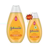 شامبو شعر للأطفال من جونسون - 500مل + 200 مل مجانا
