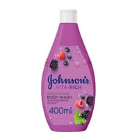 غسول جسم بالتوت فيتا ريش من جونسون - 400مل
