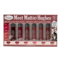مجموعة 6 ميني احمر شفاه ميت مات هيوز 9 من ذا بالم...