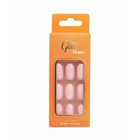 اظافر صناعية بتيت شكل اوفال لافندر من جليتز - 7