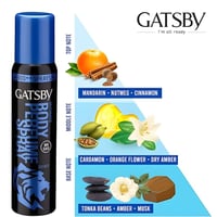 معطر جسم بخاخ انرجي من جاتسبي - 120مل