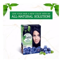 حناء صبغه شعر اسود مزرق 1.1 من فاتيكا - 60جرام