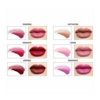 طقم احمر شفاه سائل ميت مات هيوز 3 من ذا بالم - 6قط...