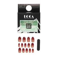 أظافر اصطناعية شكل كوفن 18 من لوكا