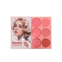 باليت دفتر 4 في 1 ظلال العيون+ اضاءة + احمر خدود +...