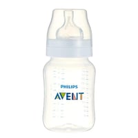 رضاعة بلاستيك من +1 شهر وما فوق ( 2× 260 مل ) مضاد...