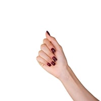 اظافر تركيب شكل طبيعي بني من لوكا - N3