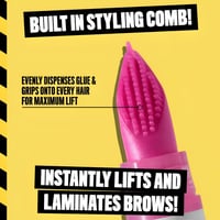 غراء الحواجب كريزي ليفت شفاف من ان واي اكس