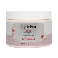 قناع الطين بالورد من جلوبال ستار - 300مل