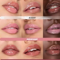 ملمع الشفاه جلوسيست ميني من هدى بيوتي - 3قطعة