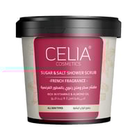 مقشر رغوي بالسكر والملح بالعطور الفرنسية من سيليا...