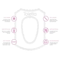 غطاء لكرسي الحمام طهارة وحماية من الجراثيم من توال...