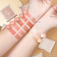 احمر الخدود الثنائي الأيقوني الوردي والعاري 1من جو...