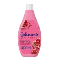 غسول جسم مع خلاصة زهر الرمان فيتا ريش من جونسون -...
