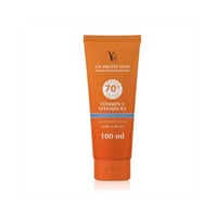 كريم واقي شمس فيتامين اي و فيتامين بي3 uva+uvb 70+...