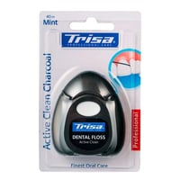 خيط لتنظيف الأسنان بالفحم من تريسا - 40 متر