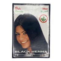 حناء صبغة سريعة للشعر من صفا - اسود
