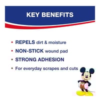 لصقة جروح ميكي للأطفال من هانزابلاست - 20 حبة