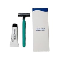 طقم حلاقة فنادق موس + معجون من المنتج الراقي