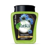 حمام زيت للشعر بالحبة السوداء من فاتيكا - 250جرام