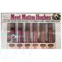 طقم احمر شفاه سائل ميت مات هيوز من ذا بالم - 6قطعة