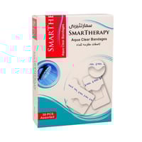 لصقة جروح مقاومة للماء شفافة من سمارت ثيرابي - 30ل...