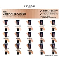 كريم أساس انفاليبل مات كوفر 24Hمن لوريال ميك اب -...