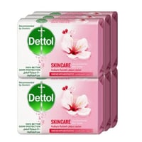 صابون قالب 120جم*6 عناية بالبشرة من ديتول