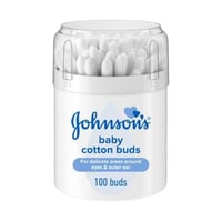 أعواد قطن من جونسون - 100قطعة