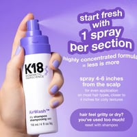 شامبو جاف إير ووش من كيه 18 - 118مل