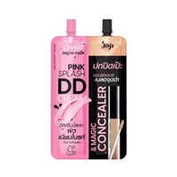 مجموعة مكياج كريم الوردي 5 مل + كونسيلر توحيد لون...