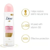 مزيل عرق بخاخ موحد اللون البشرة من دوف - 150مل