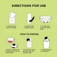 فوط صحية من القطن العضوي % 100 ولب الخيزران فائقة...