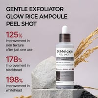 امبولة الوجه بالأرز الأسود المقشرة من دكتور ميلاكس...