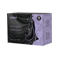 مناديل عبايه منظف من زورو - 12منديل