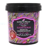 مقشر السكر بزيت الارغان وزهر البرتقال من جاردن اول...