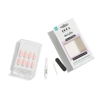 اظافر تركيب شكل الموند وردي فرنسي من لوكا - A5