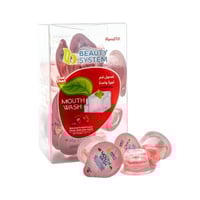 غسول فم كبسولات بنكهة الفراولة من بيوتي سيستم - 12...