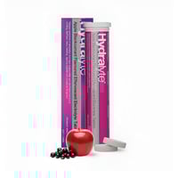 أقراص فوارة بالتفاح و التوت من هيدرالايت - 20 قرص