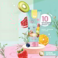 لوشن سيروم 10 فيتامينات لبشرة صافية مشرقة من جوجي...