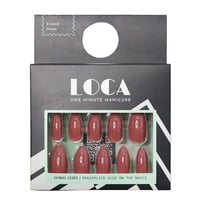 أظافر اصطناعية شكل لوزي 23 من لوكا