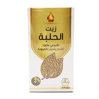 زيت شعر بالحلبة من وادي النحل - 125مل