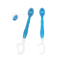 فرشاة ومعجون مع خيط تنظيف الاسنان من بيوتي سيستم -...