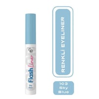 كحل فلاش لاينر أزرق سماوي من جولدن روز - 103