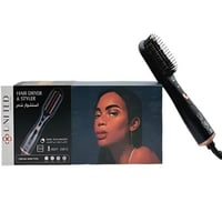 استشوار للشعر مصفف و مملس 3 في 1 درجات حرارة متعدد...