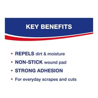 لصقة جروح يونيفيرسال للأطفال من هانزابلاست - 40 حب...