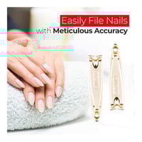 مقص اظافر ذهبي 1055 جي من تيتانيا